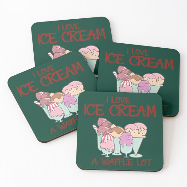 Item preview, I Love Ice Cream a Waffle Lot, Ice Cream Is Always A Good Idea   designed and sold by DesignedByLe.