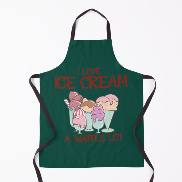 Item preview, I Love Ice Cream a Waffle Lot, Ice Cream Is Always A Good Idea   designed and sold by DesignedByLe.