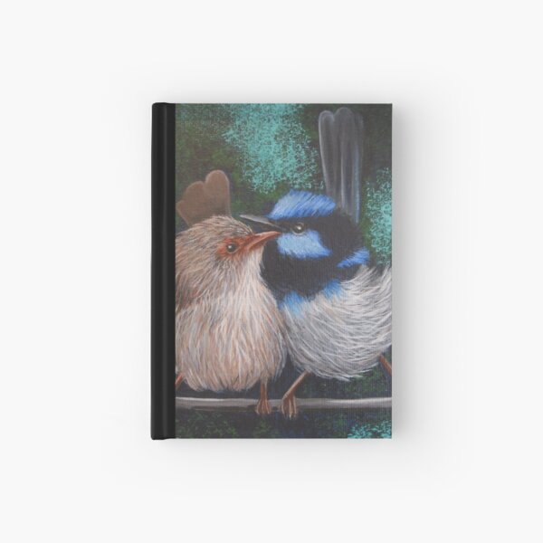 Fairy Wren Pair #1 Hardcover Journal