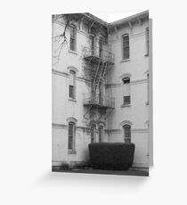 Fire Escape Greeting Card