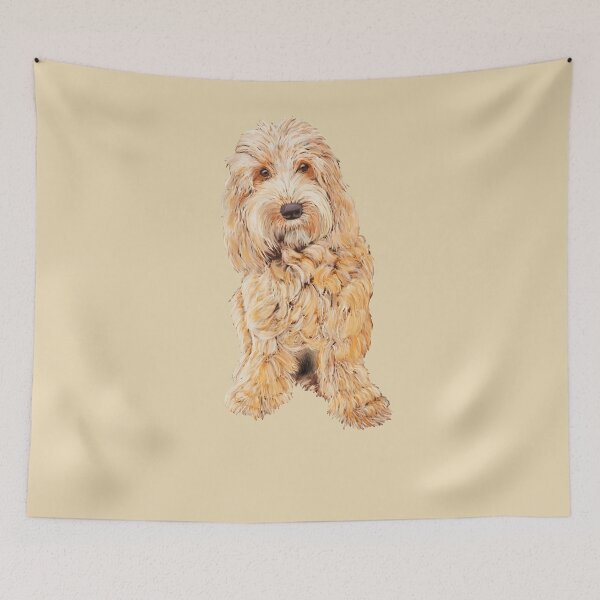 Item preview, APRICOT BLONDE COCKAPOO - COCKAPOO DOG LOVER designed and sold by Danicus666.