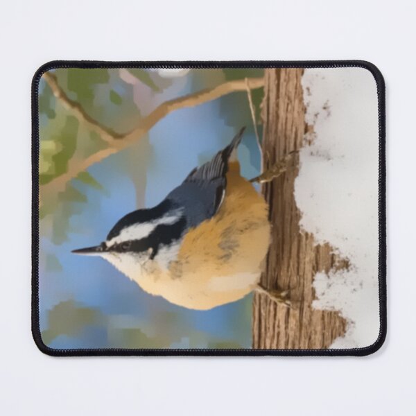 Item preview, Red Breasted Nuthatch Guoche designed and sold by GL Digital Artwork .