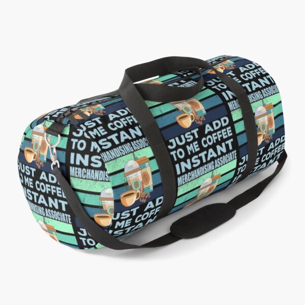 Item preview, Instant merchandising associate just add to me coffee, arranging, merchandising associate job, retailer, marketer joke, quote, funny job title profession , coffee and job title designed and sold by SGS-.