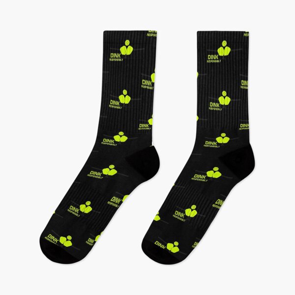 Item preview, Dink Responsibly Pickleball Crossed Paddles  Essential  designed and sold by argyleclimese.