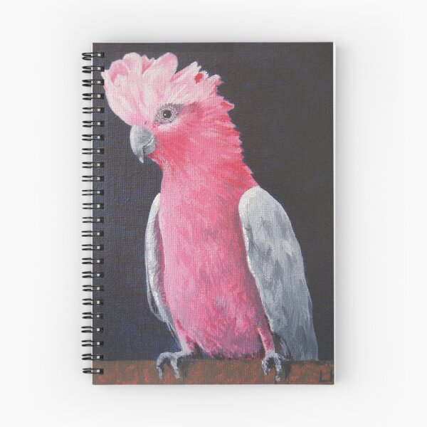Item preview, Flaming Galah Painting designed and sold by lukekellyart.