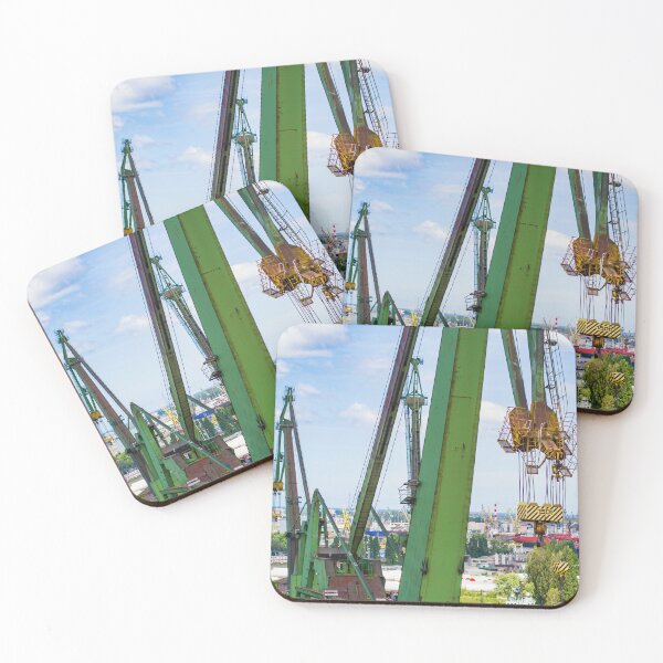 Item preview, Cranes in Gdansk shipyard designed and sold by Lukasz Szczepanski.