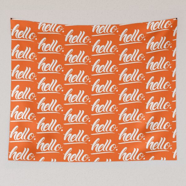 Item preview, Hello Cool Lettering -WHITE- designed and sold by patbusinger.