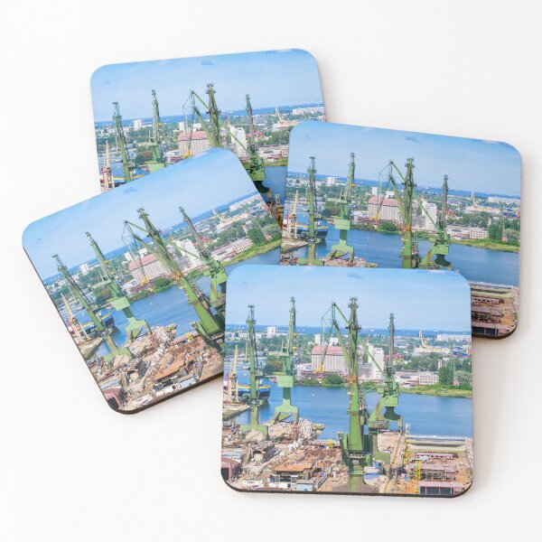 Item preview, Cranes in Gdansk shipyard designed and sold by Lukasz Szczepanski.
