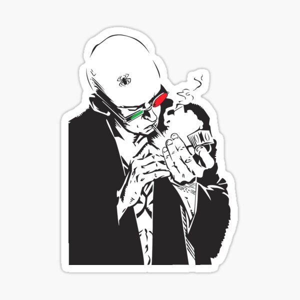 Item preview, comic cartoons Spider Jerusalem designed and sold by maxellkickelc.