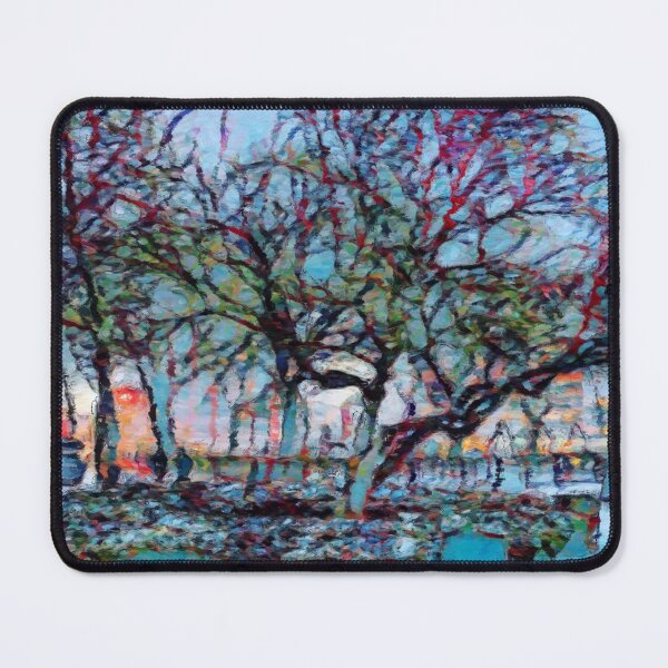 Item preview, Abstract Painting of Elysian Park Tree in Hoboken designed and sold by Kurt Gardiner.
