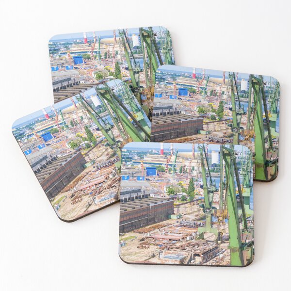 Item preview, Cranes in Gdansk shipyard designed and sold by Lukasz Szczepanski.