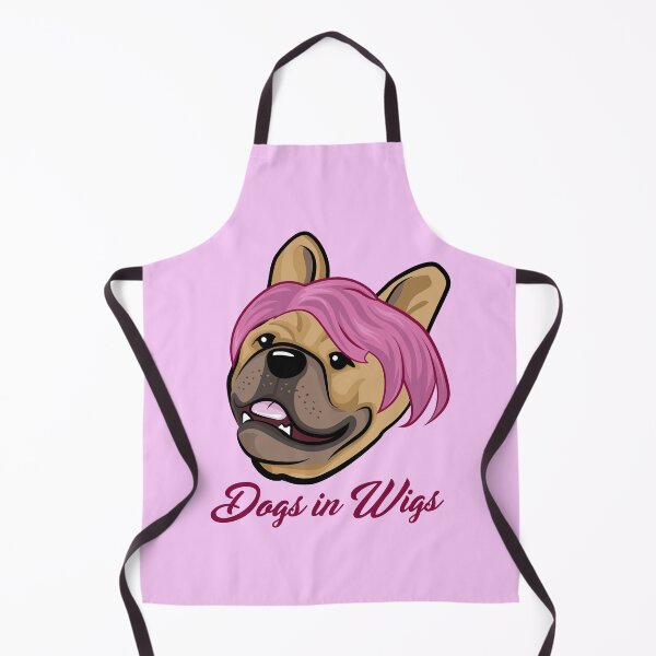 Item preview, Dogs in Wigs - Funny French Bulldog designed and sold by Andantino.