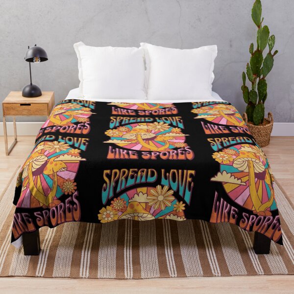 Item preview, Spread love like spores designed and sold by onemoremask.