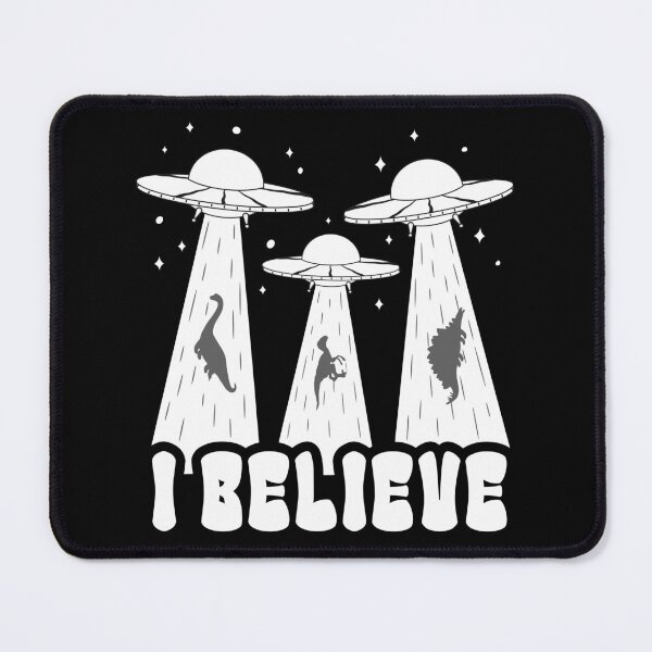 Item preview, I Believe - Aliens Abducting Dinosaurs designed and sold by ttttee.