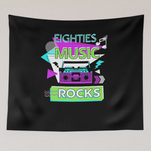 Item preview, Eighties Music Rocks -  Retro 80's Music Fan  designed and sold by Forevercreative.