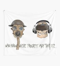 Teleological Claptrap 01 Wall Tapestry