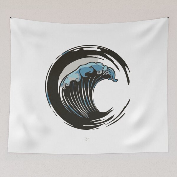 Item preview, Overnight Waves Summer Tee Ocean Wave  designed and sold by Farid1Shop.