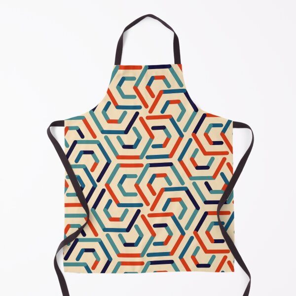 Item preview, Vintage geometric pattern, retro 70s designed and sold by Milatoo.