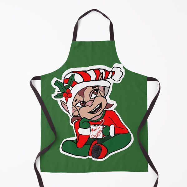 Item preview, Hot cocoa elf Christmas designed and sold by Jodi Mahaffey.
