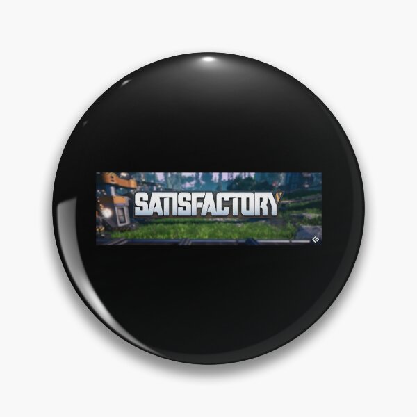 Item preview, Satisfactory Game Logo designed and sold by NasoYaslo.