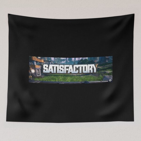 Item preview, Satisfactory Game Logo designed and sold by NasoYaslo.