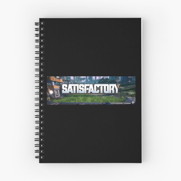 Item preview, Satisfactory Game Logo designed and sold by NasoYaslo.