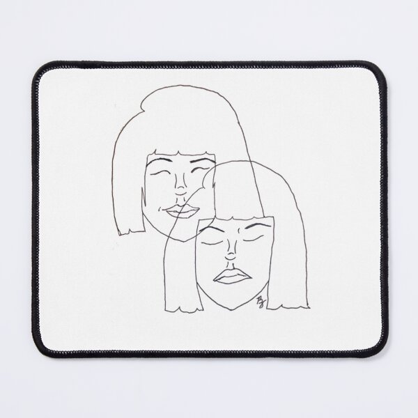 Item preview, Gemini Black and White Drawing designed and sold by NiyaHolderz.