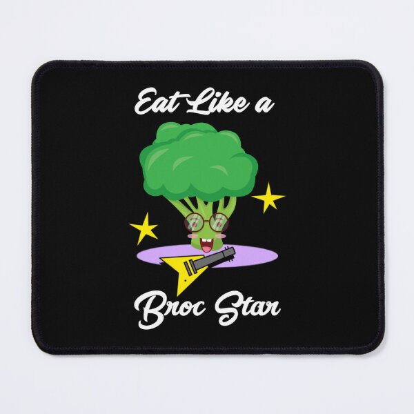 Item preview, Eat like a Broc Star, Vegan's Rock, Vegetarian Eating designed and sold by Monique Prince.