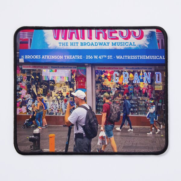 Item preview, Times Square People Tourists Broadway Street Manhattan NYC designed and sold by eleonoraingrid.