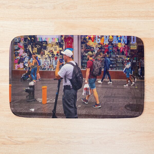 Item preview, Times Square People Tourists Broadway Street Manhattan NYC designed and sold by eleonoraingrid.