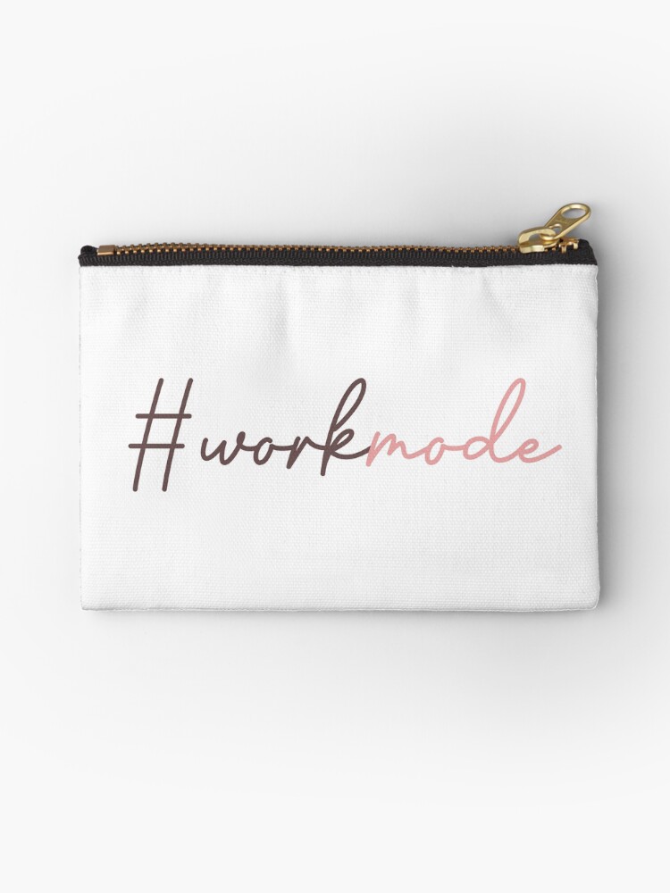 Thumbnail 1 of 4, Zipper Pouch, Workmode Style designed and sold by newmariaph.