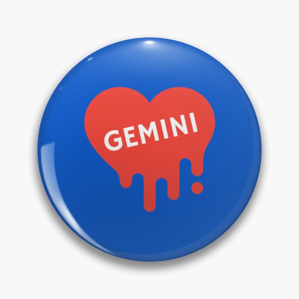 Item preview, Gemini Bleeding Red Heart   designed and sold by NiyaHolderz.