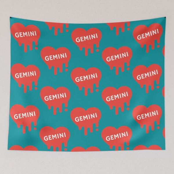 Item preview, Gemini Bleeding Red Heart   designed and sold by NiyaHolderz.