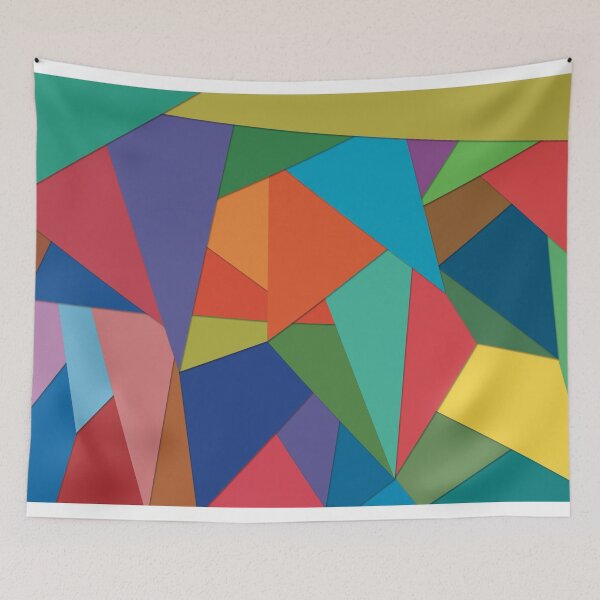Item preview, Colorful Polygon Shapes designed and sold by Freid.