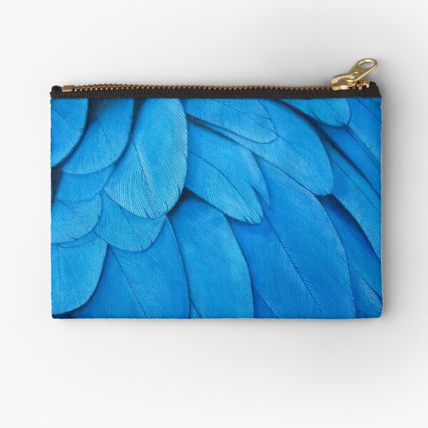 Item preview, Blue Parrot Feathers - Exotic and Colorful Illustration designed and sold by Ambiance Sauvage.