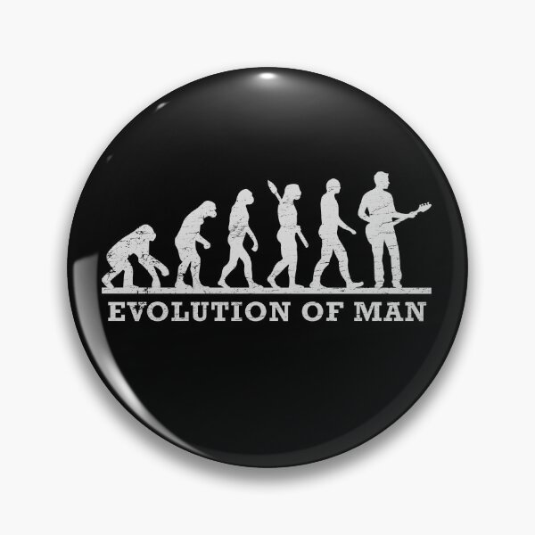 Item preview, Guitarist Guitar Funny Evolution of Man designed and sold by rafaeltto.