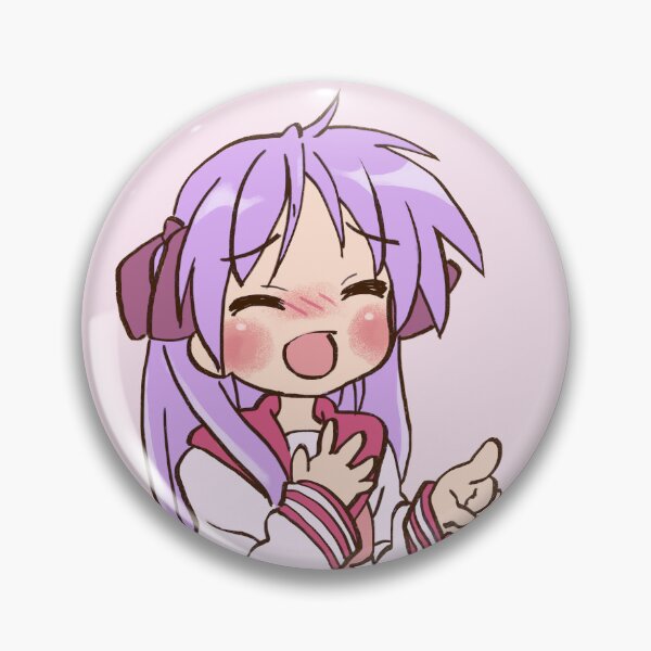 Item preview, I draw pointing and laughing kagami hiiragi / lucky star designed and sold by RansRoom.