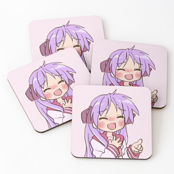 Item preview, I draw pointing and laughing kagami hiiragi / lucky star designed and sold by RansRoom.