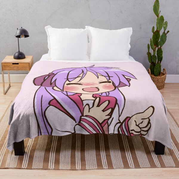 Item preview, I draw pointing and laughing kagami hiiragi / lucky star designed and sold by RansRoom.