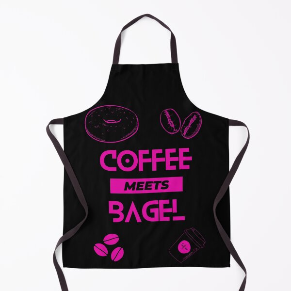 Item preview, coffee meets bagel Pink designed and sold by Creator's Gate.