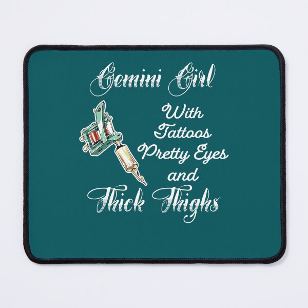Item preview, Gemini girl Tattoos Pretty Eyes Birthday for Women designed and sold by NiyaHolderz.