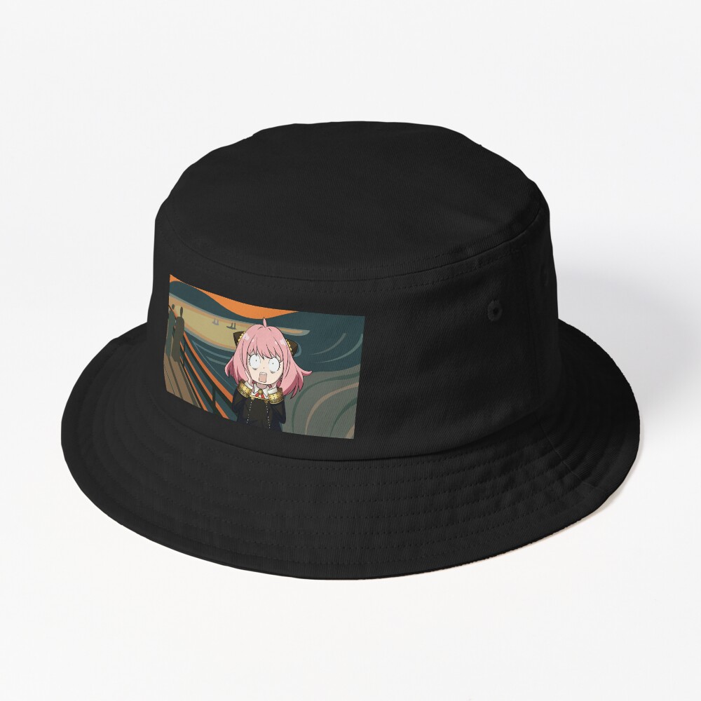 "Anya (The Scream Munch) by the anime Spy x Family" Bucket Hat
