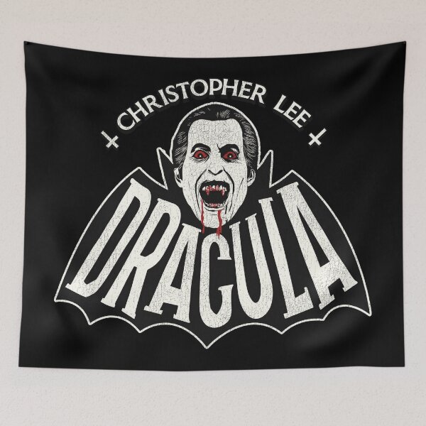 Item preview, Christopher Lee Vintage Dracula Vampire Horror Movie designed and sold by ourkid.