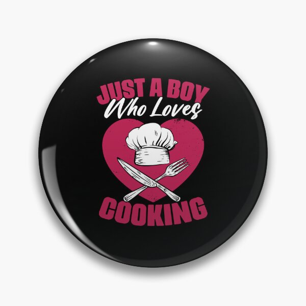 Item preview, Just A Boy Who Loves Cooking Funny Culinary For Cooking Chef designed and sold by Nessshirts.