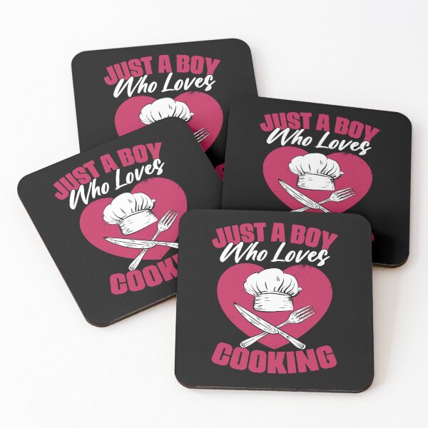 Item preview, Just A Boy Who Loves Cooking Funny Culinary For Cooking Chef designed and sold by Nessshirts.