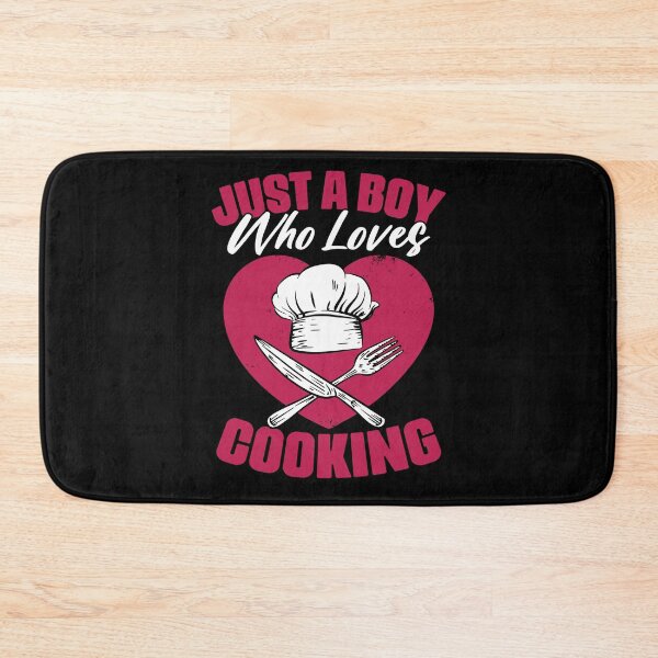 Item preview, Just A Boy Who Loves Cooking Funny Culinary For Cooking Chef designed and sold by Nessshirts.