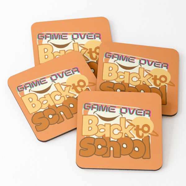 Item preview, Game Over Back To School - Back To School 2022 - Back To School Quotes designed and sold by designerpriti.