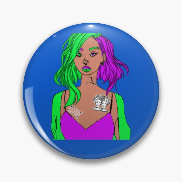 Item preview, Gemini Hipster Chick   designed and sold by NiyaHolderz.