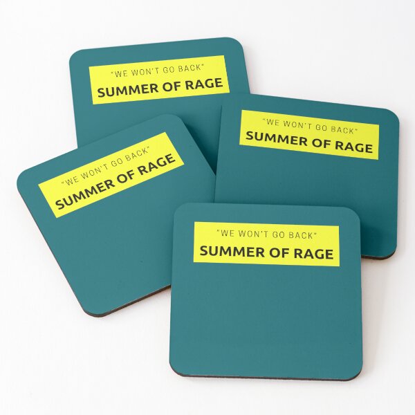 Item preview, Summer Of Rage We Wont Go Back Yellow Colour   designed and sold by LenaKotlia.