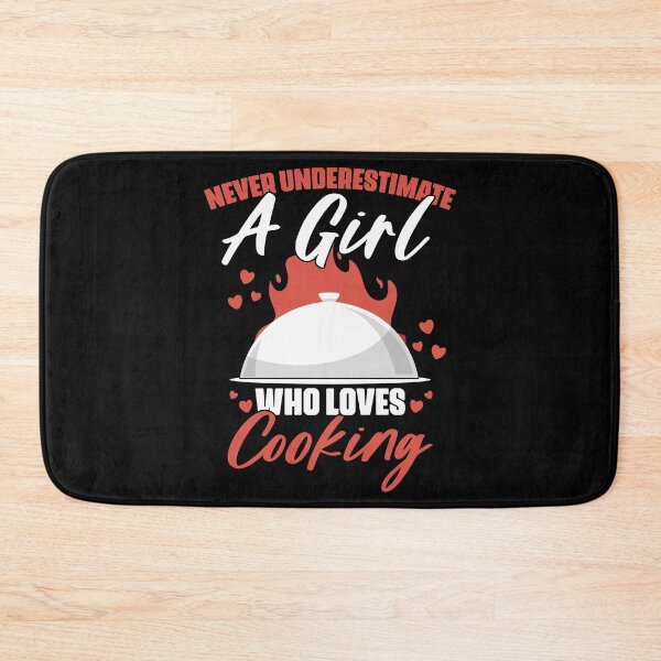 Item preview, Never Underestimate A Girl Who Loves Funny Culinary Cooking designed and sold by Nessshirts.